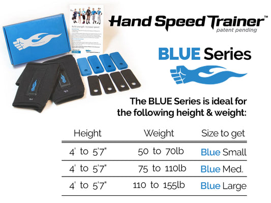 Hand Speed Trainer - Blue Size