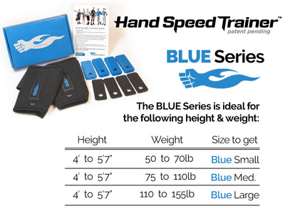 Hand Speed Trainer - Blue Size