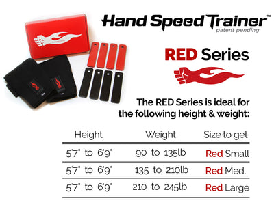 Hand Speed Trainer - Red Size
