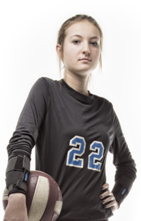 Volleyball player using HST Jr.